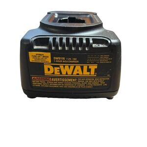 DEWALT DW911 7.2V 18V 1 Hour NiCd Battery Charger Corded